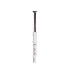 Stainless Steel Countersunk Nylon Frame Anchor - 8mm x 70mm - Box of 50