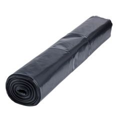 Damp Proof Membrane (DPM) - Black Polythene HD Sheeting 25m