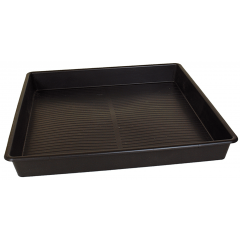 Square Deep Plastic Drip Tray - 1200 x 1200 x 120mm