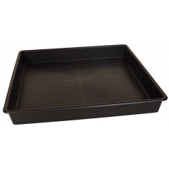 Square Deep Plastic Drip Tray - 1000 x 1000 x 120mm