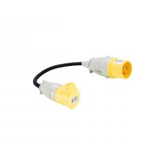 Fly Lead 32amp Plug & 16amp Socket