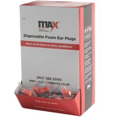 200 Blue Foam Disposable Ear Plugs | B-Brand EEP01