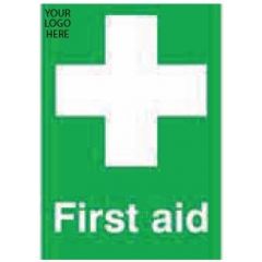 First Aid Safety Sign - PVC