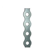 Fixing Band - Galvanised Round Perforated - 10mm x 12mm