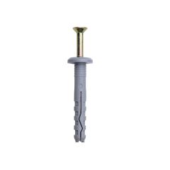 Hammerscrew - Flange Head - Zinc Plated  - 6mm x 10mm - Box of 100