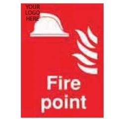 Fire Point Safety Sign - PVC