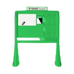 RAMS Board - Green Safety Noticeboard