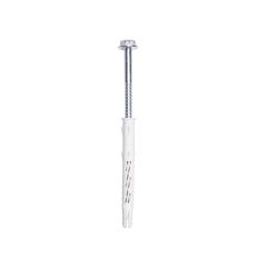 Hexagonal Head Nylon Frame Anchor - 8mm x 10mm - Box of 100