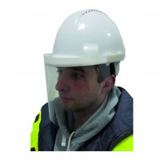 Lightweight Helmet Mounted Face Screen