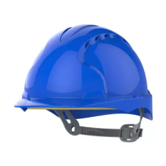 JSP EVO®2 Blue Slip Ratchet Vented Safety Helmet Mid Peak