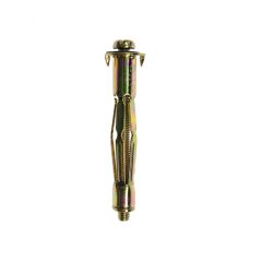 Hollow Wall Anchor - Zinc Plated & Yellow Passivated - 7mm x 0-5mm - Box of 100