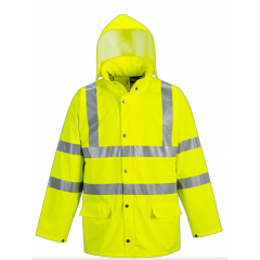 HVBRRJY | Yellow Hi Vis Waterproof Jacket | CMT Group UK