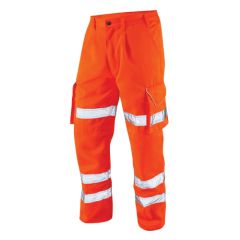 Polycotton Cargo Trouser - Orange