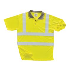 Short Sleeved Polo Shirt - Yellow