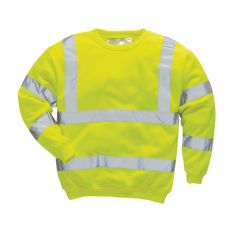 Classic Hi-Vis Sweatshirt - Yellow