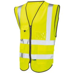 Hi Vis Executive Vest Yellow