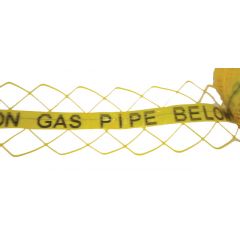 Hazard & Warning Underground Detecta Mesh - Gas Pipe Below