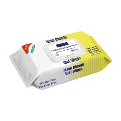 Alcohol-free hand wipes - 80 wipes per pack