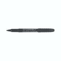 Q-Connect Black Permanent Marker Fine Tip - Pack of 10