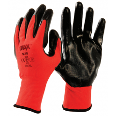 MXN Nitrile Gloves - Red | CMT Group UK
