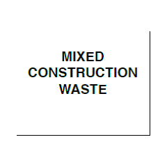 Mixed Construction Waste