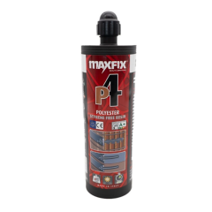 MAXFIX P4 Polyester Styrene Free Chemical Anchor Resin 400ml
