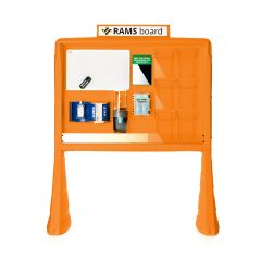 RAMS Board - Orange Rail Workplace Safety Board