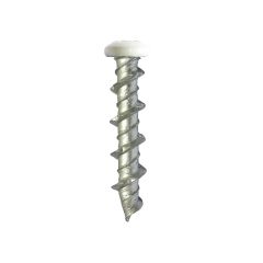 Wall Screws - Pan Head - White - 5mm x 32mm - Box of 100