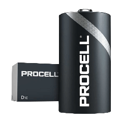 Procell Duracell Battery D - Pack of 10