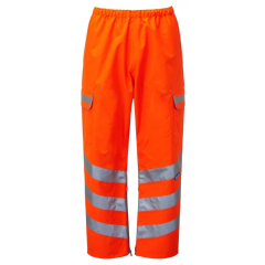 Pulsarail Waterproof Over Trousers - Orange