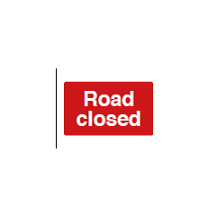Road Closed Sign - PVC