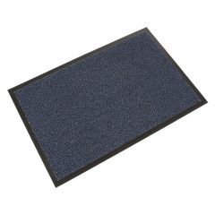 Vynaplush Door Mat Black/Blue 0.6m x 0.9m