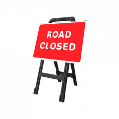 Road Closed Q-Frame Sign | 1000x750mm Rectangle