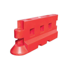 GB2 Road Barrier - 2m (L)  x 900mm (H)  x 500mm (W) - Red