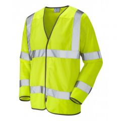 ISO 20471 Fremington Class 3 Coolviz hi viz Yellow Waistcoat - Small