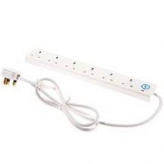 Extension Lead 6-Gang 2m - Surge Protected