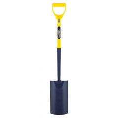 Richard Carters Cable laying Shovel - Yellow Fibreglass Handle