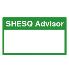 SHESQ Advisor Sign - PVC