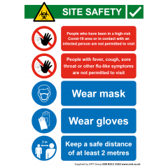 COVID19 Site Safety Sign 