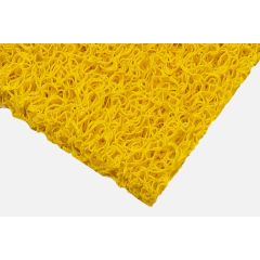 Spaghetti Site Mat PVC 12mm -  100cm x 10m - Yellow