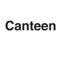Canteen Sign - PVC
