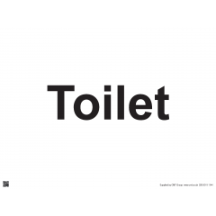 Toilet Sign - PVC