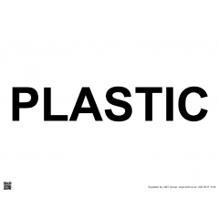 Plastic Sign - PVC