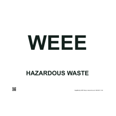Site Sign - 3mm Correx - 297x420mm A3 - WEEE