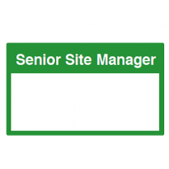 Senior Site Manager