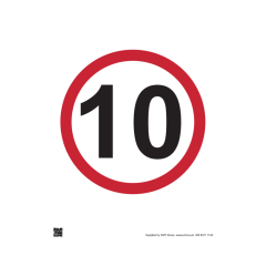 Site Sign - 6mm Correx - 594x841mm - 10mph