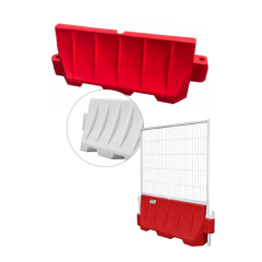 Site Wall Barrier 1600mm - White