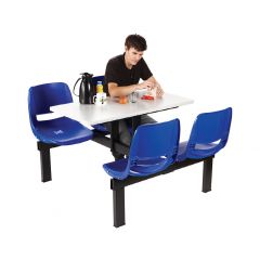 Canteen Table With 4 Seats