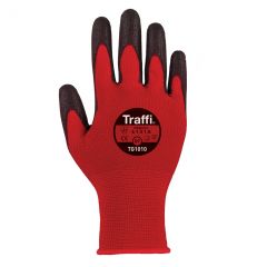 TraffiGlove Agile Red Nylon Safety Glove