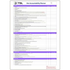 Bespoke Sign - TSL - 420x600mm A2 PVC - Site Accountability Planner